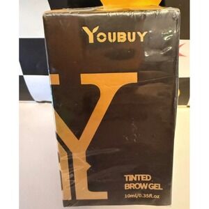 YOUBUY Tinted Brow Gel Waterproof Colored Eyebrow Cream 10ml Long Lasting 24H